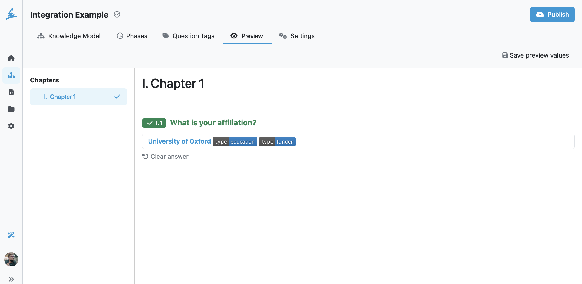 Selected answer from ROR
